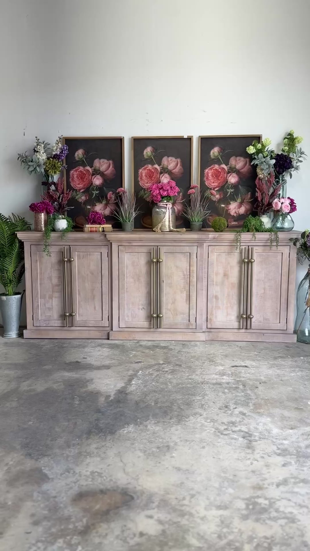 Kylie Console-Soft Drift/Gold