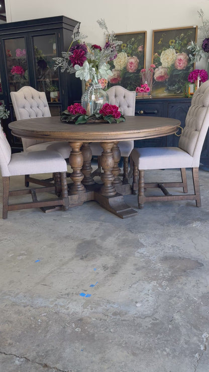 Kennedy 63&quot; Round Dining Table-Honeywood™