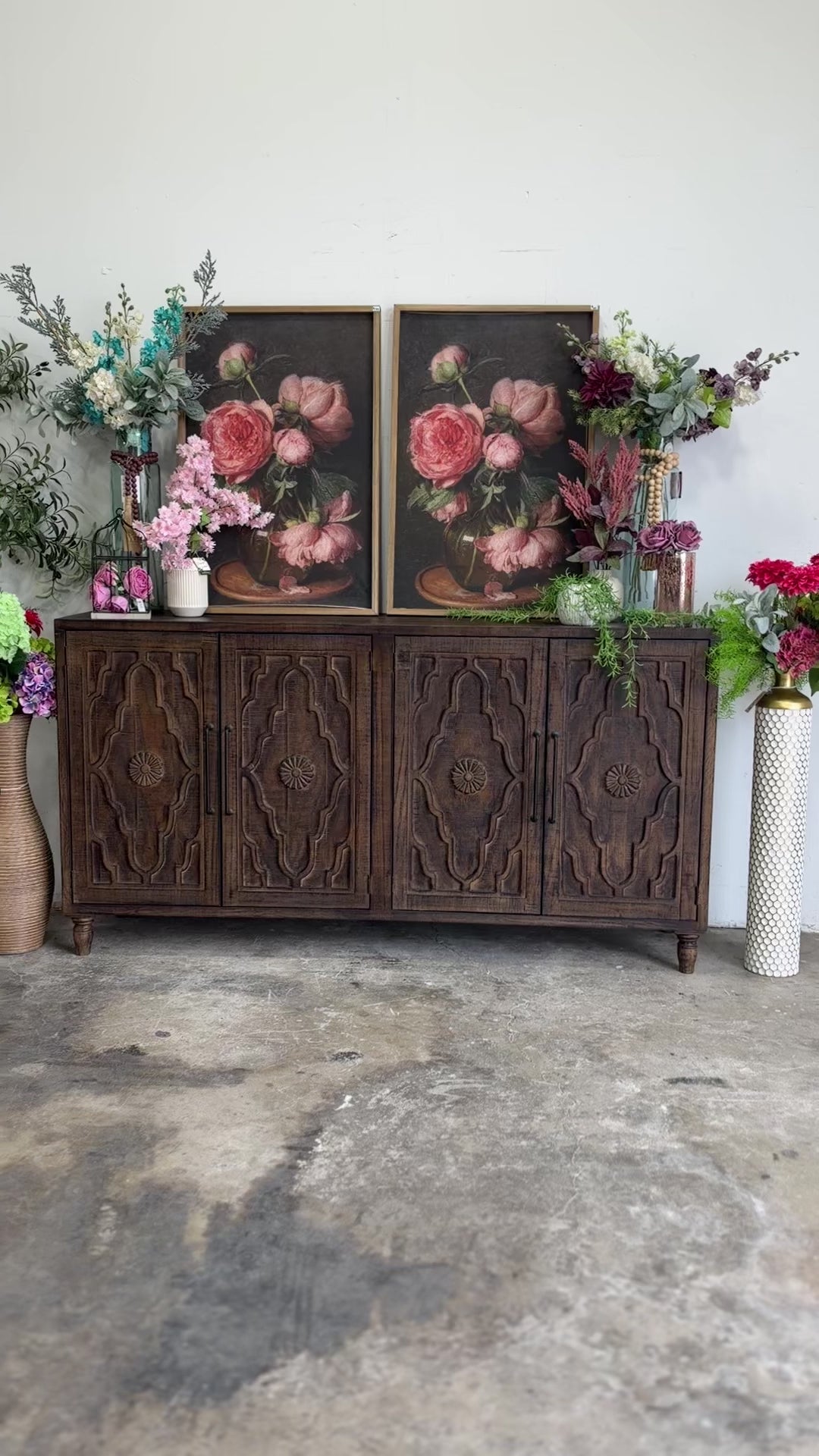 Celeste 4 Door console- Honeywood™
