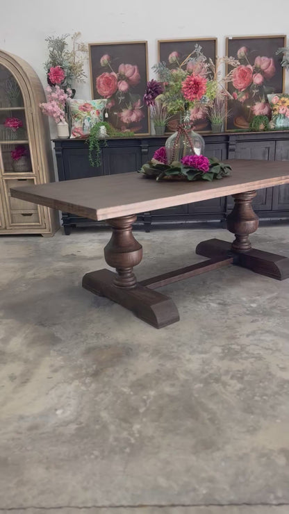 Hannah 7 Foot Dining Table-Honeywood