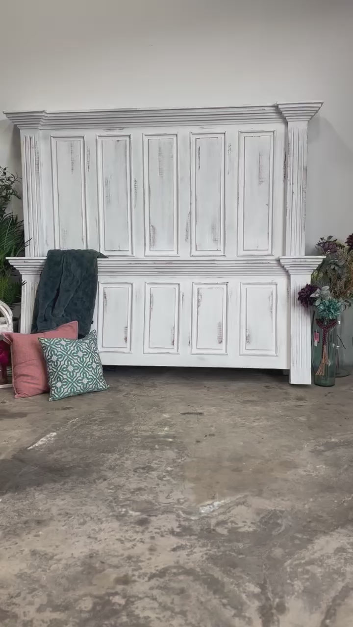 Charlotte King Paneled Bed-Whisper White