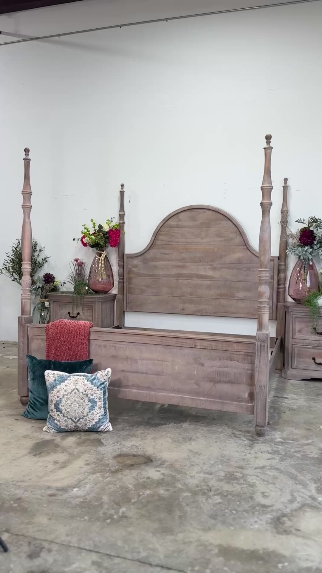 Willow King 4 Poster Bed-Soft Drift™