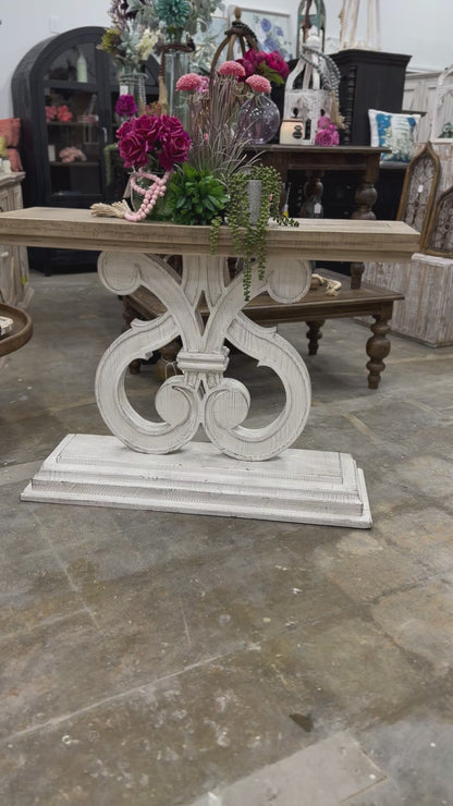 Harp Entryway-White Wheat/Sandstone