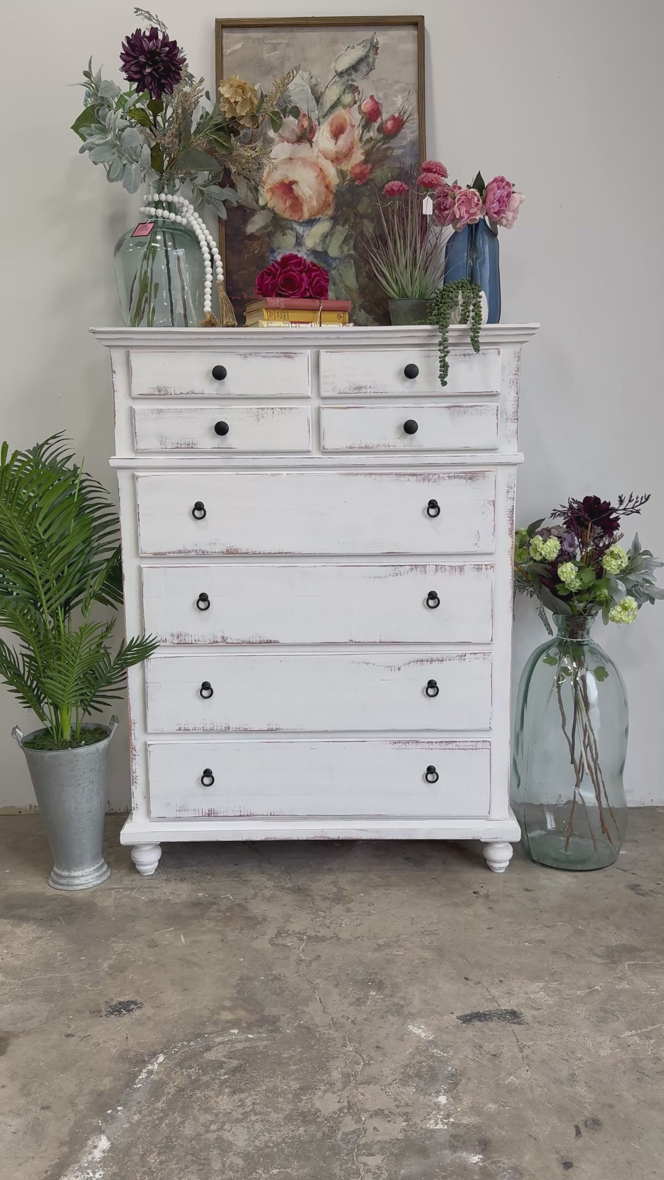 Delaney Chest of Drawers-Whisper White