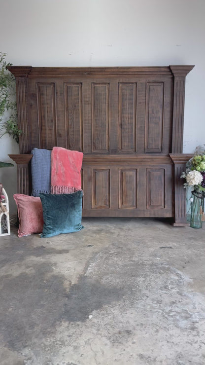 Charlotte King Paneled Bed-Honeywood™