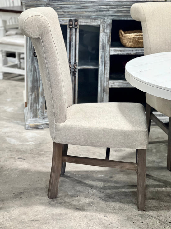 Trinity Upholstered Dining Chair with Handle