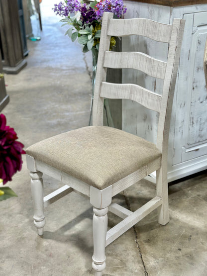 Bonanza Dining Chair- Dark Beige Upholstery
