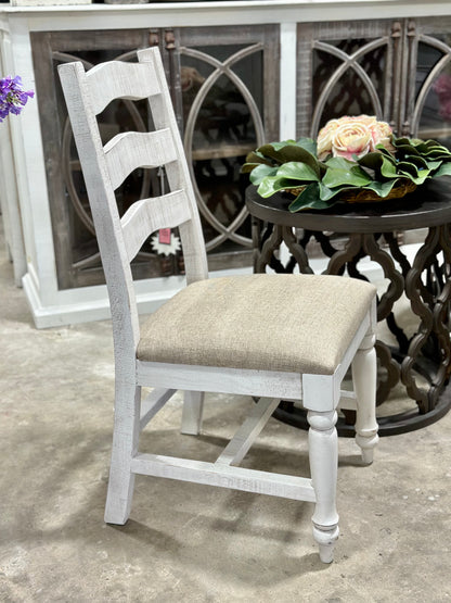Bonanza Dining Chair- Dark Beige Upholstery