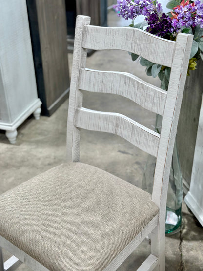Bonanza Dining Chair- Dark Beige Upholstery