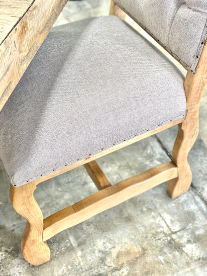 Trestle Tufted Deconstructed Chair