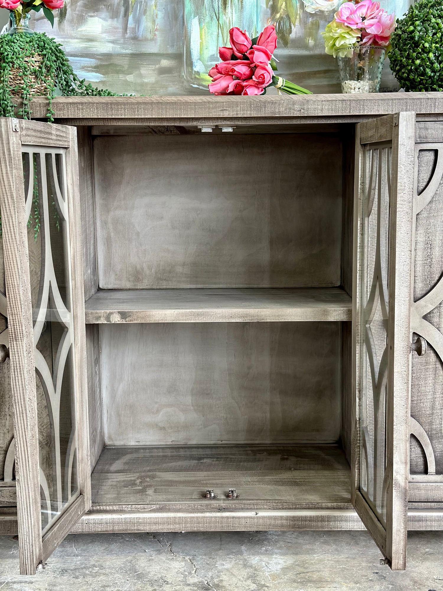 Westgate 4-Door Console-Granite – The Shabby Parlor